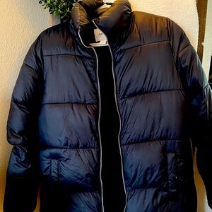 Old Navy Black Puffer